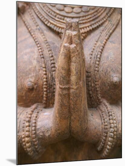 Hindu Sculpture, Bhubaneswar, Orissa, India-Keren Su-Mounted Photographic Print