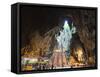 Hindu Shrine in Temple Cave at Batu Caves, Kuala Lumpur, Malaysia, Southeast Asia, Asia-Christian Kober-Framed Stretched Canvas