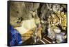 Hindu Shrine inside Batu Caves, Kuala Lumpur, Malaysia-Paul Souders-Framed Stretched Canvas
