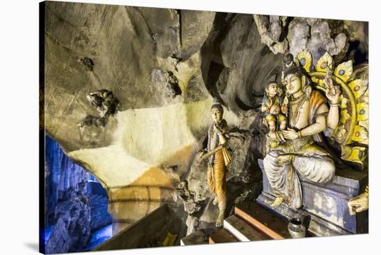 Hindu Shrine inside Batu Caves, Kuala Lumpur, Malaysia-Paul Souders-Stretched Canvas