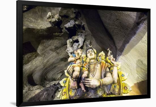 Hindu Shrine inside Batu Caves, Kuala Lumpur, Malaysia-Paul Souders-Framed Photographic Print