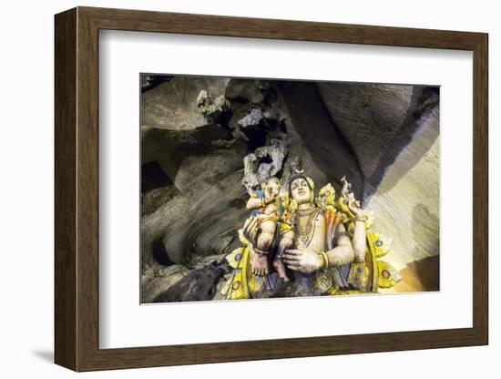 Hindu Shrine inside Batu Caves, Kuala Lumpur, Malaysia-Paul Souders-Framed Photographic Print