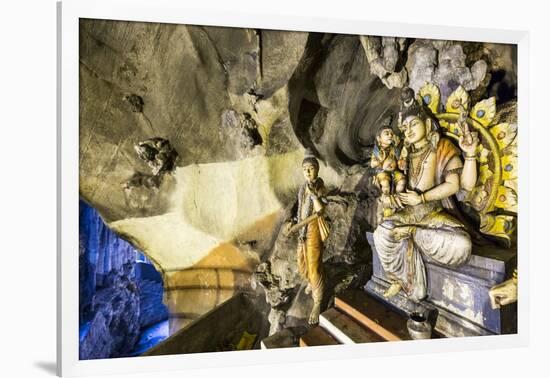 Hindu Shrine inside Batu Caves, Kuala Lumpur, Malaysia-Paul Souders-Framed Photographic Print