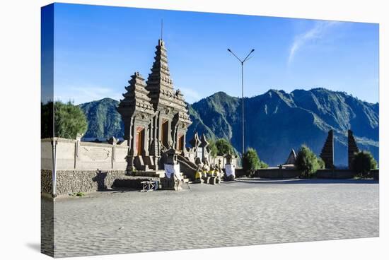 Hindu Temple Complex, Mount Bromo, Bromo Tengger Semeru National Park, Java, Indonesia-Michael Runkel-Stretched Canvas