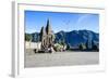 Hindu Temple Complex, Mount Bromo, Bromo Tengger Semeru National Park, Java, Indonesia-Michael Runkel-Framed Photographic Print