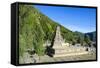 Hindu Temple Complex, Mount Bromo, Bromo Tengger Semeru National Park, Java, Indonesia-Michael Runkel-Framed Stretched Canvas