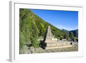 Hindu Temple Complex, Mount Bromo, Bromo Tengger Semeru National Park, Java, Indonesia-Michael Runkel-Framed Photographic Print