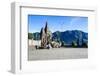 Hindu Temple Complex, Mount Bromo, Bromo Tengger Semeru National Park, Java, Indonesia-Michael Runkel-Framed Photographic Print