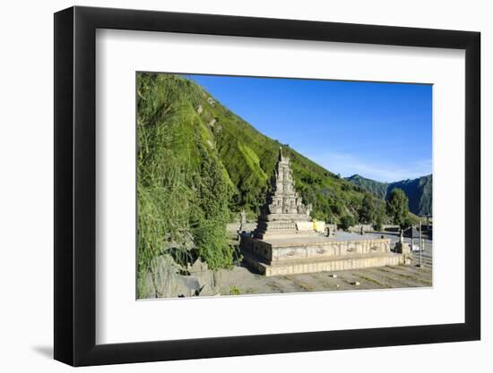 Hindu Temple Complex, Mount Bromo, Bromo Tengger Semeru National Park, Java, Indonesia-Michael Runkel-Framed Photographic Print