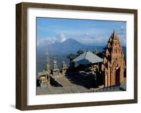 Hindu Temple Door near Gunung Batur in northern Bali, Indonesia-Paul Souders-Framed Premium Photographic Print