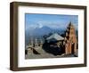 Hindu Temple Door near Gunung Batur in northern Bali, Indonesia-Paul Souders-Framed Photographic Print