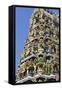 Hindu Temple in (Rangoon) Yangon, (Burma) Myanmar-David R. Frazier-Framed Stretched Canvas