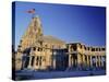 Hindu Temple of Somnath, One of the Twelve Most Sacred Siva Temples, Somnath, Gujarat State, India-John Henry Claude Wilson-Stretched Canvas