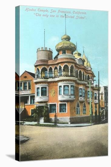 Hindu Temple, San Francisco, California-null-Stretched Canvas