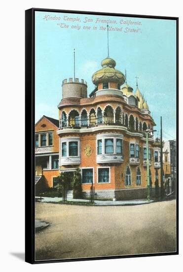 Hindu Temple, San Francisco, California-null-Framed Stretched Canvas