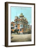 Hindu Temple, San Francisco, California-null-Framed Art Print