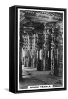 Hindu Temple, Vijayanagar, India, C1925-null-Framed Stretched Canvas