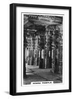 Hindu Temple, Vijayanagar, India, C1925-null-Framed Giclee Print