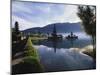 Hindu Temples at Lake Bratan, Pura Ulu Danau, Bali-Alain Evrard-Mounted Photographic Print