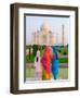 Hindu Women with Veils in the Taj Mahal, Agra, India-Bill Bachmann-Framed Photographic Print