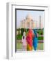 Hindu Women with Veils in the Taj Mahal, Agra, India-Bill Bachmann-Framed Photographic Print