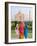 Hindu Women with Veils in the Taj Mahal, Agra, India-Bill Bachmann-Framed Photographic Print