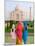 Hindu Women with Veils in the Taj Mahal, Agra, India-Bill Bachmann-Mounted Photographic Print