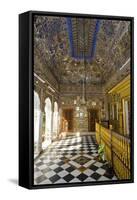 Hinduism: Ornately Decorated Painted and Mirrored Ceiling-null-Framed Stretched Canvas