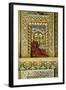 Hinduism: Small Reclining Ganesha (Elephant-Headed Deity) Statue on Ornate Gilded and Mirrored Wall-null-Framed Photographic Print