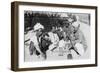 Hindus Gambling, India, 1916-1917-null-Framed Giclee Print