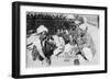 Hindus Gambling, India, 1916-1917-null-Framed Giclee Print