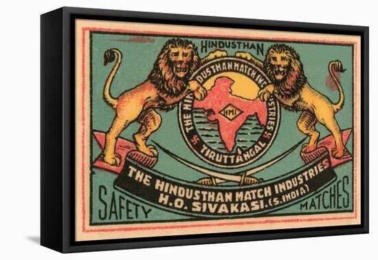 Hindusthan Safety Matches-null-Framed Stretched Canvas