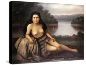 Hinemoa, 1899-Gottfried Lindauer-Stretched Canvas