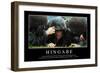 Hingabe: Motivationsposter Mit Inspirierendem Zitat-null-Framed Premium Photographic Print