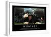 Hingabe: Motivationsposter Mit Inspirierendem Zitat-null-Framed Premium Photographic Print