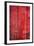Hinge on a Red Barn-Steve Gadomski-Framed Photographic Print