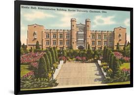 Hinkle Hall, Xavier University, Cincinnati-null-Framed Art Print