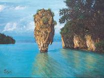 Pang-Nga Bay National Park In Thailand-hinnamsaisuy-Framed Stretched Canvas