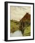 Hinter dem Deich-Fritz A.FR. Werner-Framed Giclee Print