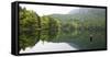 Hinterer Langbathsee, Salzkammergut, Upper Austria, Austria, Europe-Gerhard Wild-Framed Stretched Canvas