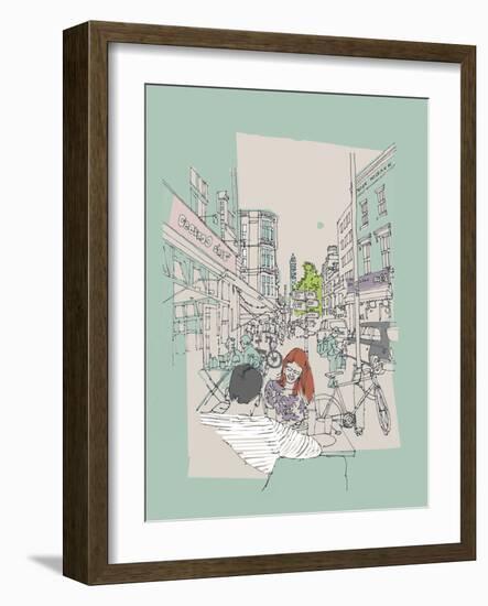 Hinterland London-Ken Hurd-Framed Giclee Print