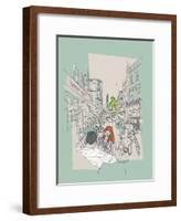 Hinterland London-Ken Hurd-Framed Giclee Print