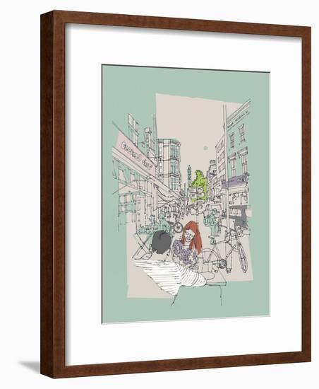 Hinterland London-Ken Hurd-Framed Giclee Print