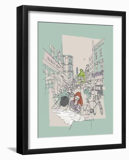 Hinterland London-Ken Hurd-Framed Giclee Print