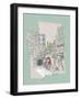 Hinterland London-Ken Hurd-Framed Giclee Print