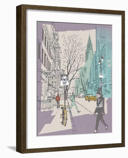 Hinterland New York-Ken Hurd-Framed Giclee Print