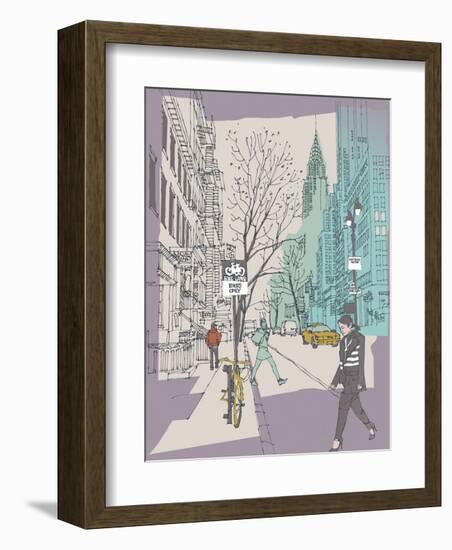 Hinterland New York-Ken Hurd-Framed Giclee Print