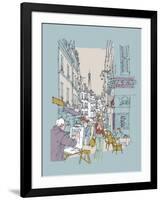 Hinterland Paris-Ken Hurd-Framed Giclee Print