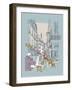 Hinterland Paris-Ken Hurd-Framed Giclee Print