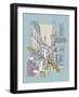 Hinterland Paris-Ken Hurd-Framed Giclee Print